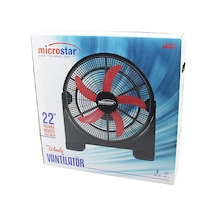 Windy 22 İnç 55cm Fan Vantilatör 2in1 Masa Altı - Duvara Monte 180 Derece 3-kademe Hız 5-pls.kanat Hc-1045 Go-53-vice 00347