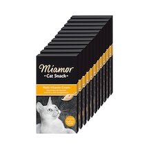 Miamor Cream Multi Vitamin Ek Besin ve Kedi Ödülü 11'li 6 x 15 G
