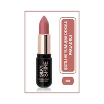 Golden Rose Silky Shine Hydrating Lipstick Nemlendirici Parlak Ruj No:208