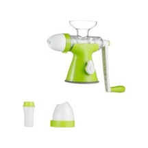 Fastbuy El İle Sıkılan Yeşil Limon Suyu Sıkacağı Şeffaf Kapaklı Çok Fonksiyonlu El Değirmeni Dayanıklı Plastik Evde Taze Meyv Yeşil