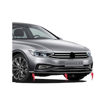 Vw Passat B8.5 Krom Ön Tampon Alt Çıtası 3 Parça 2019 ve Sonrası