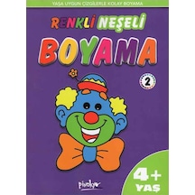'+4 Yaş Renkli Neşeli Boyama 2 (Pinokyo Yayınları)