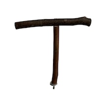 Ruicoo Kuş Eğitim Ayağı - Ahşap Papağan Tünek Ve Oyun Platformu