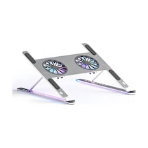 Cbtx P11f Katlanır Dizüstü Bilgisayar Masaüstü Tablet Dizüstü Bilgisayarlar İçin Tutucu 2 Soğutma Fanı İle