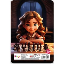 Btoys Kıds 60 Parça Puzzle Santranç Öğreniyorum Kız 9110