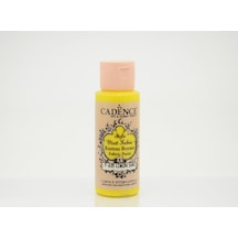 Cadence Style Mat Kumaş Boyası - 635 Limon Sarı 59Ml