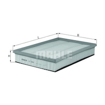 KNECHT LX688 HAVA FİLTRESİ SHARAN / ALHAMBRA / GALAXY 1.8T 20V 1.