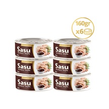 Sasu Barbekü Soslu Ton Balığı Bütün Dilim 6 x 160 G