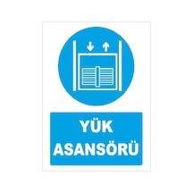 Yük Asansörü Levhası