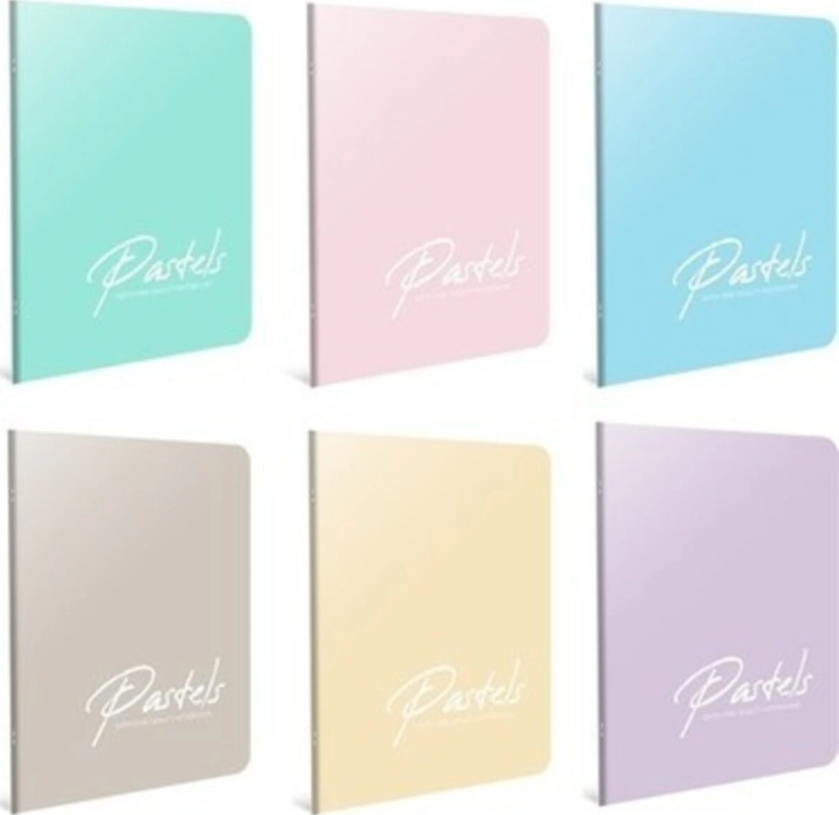 Pastels Renk 40 Yp. A4 Çizgili Defter 1 Adet Gelir Karışık Gelir