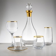 Çeyizci Çarşı Camger 61 Parça 12 Kişilik Sofra Seti Soft Gold 10091.25