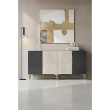 Antrasit - Traverten - Gold