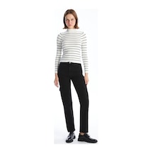 Lcw Straight Fit Kadın Kargo Jean Pantolon