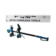 Bn-5 Cordless Tools Ltj-6a Zz-01 Teleskopik Uzayan Metal Sap 120-195cm 2 Adet Set 6"