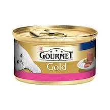Gourmet Gold Kıyılmış Sığır Etli Konserve Yetişkin Kedi Maması 12 x 85 G