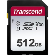 Transcend 512 Gb Sdxc Bellek Kartı 300s, Uhs-ı U3, V30, 100 Mb/s'ye Kadar Okuma, Dijital Kameralar Ve 4k Video İçin, Hayal Kırıklığı Olmayan Paketleme - Ts512gsdc300s-e