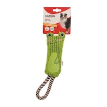 Camon İpli Ve Gıcırtılı Hışırtılı Karışık Hayvan Figürlü Köpek Oyuncağı 30 Cm