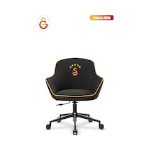 Fanchair X Galatasaray Icon Siyah Kumaş Çalışma Koltuğu-81