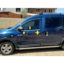Dacia Dokker Krom Cam Çıtası 2012 Sonrası 2 Parça Paslanmaz Çelik