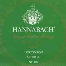 Hannabach 825lt Klasik Gitar Teli Low Tension Düşük Gerilim Yumuşak Tuşe