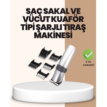 Tıraş Makinesi Temizlik Ve Yağlama Setiyle Birlikte Mh-hs6045-6982