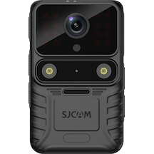 SJCAM A50 GPS Ultra Gece Görüşü H.265 Vücut Kamerası Güvenlik Polis Ekipmanı IP65 4K UHD Video 2” Dokunmatik Ekran 2250mAh Batarya 20MP Siyah