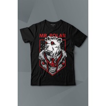 Mr Polar Kutup Ayısı Animal Baskılı Tişört Çocuk T-shirt 001
