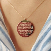 Bilezikhane Altın Ayetel Kürsi Kolye 30237901