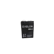 Exelon 6v 4a Bakımsız Kuru Akü