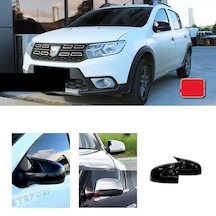 Dacia Duster 1 FL Batman Yarasa Ayna Kapağı Piano Black / 2010-2017