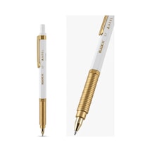 Blackline White Edition Versatil Kalem 0.7mm Altın