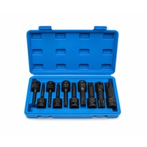 Ndset12t 1/2 10 Parça Crmo Torx Lokma Seti T30-t100