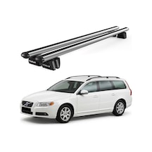 Pençe Volvo V70 Ara Atkı 2007-2016 Uyumlu Gri Ara Atkı Port Bagaj Tavan Barı