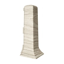 Linela Pvc Süpürgelik Brisbane Meşe - Lnl408 Dış Köşe Aksesuarı 1 Paket - 2 Adet