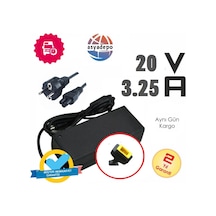 Lenovo Uyumlu 5A10J75114 Adaptör Şarj Cihazı 20V 3.25A