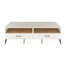 Kronos Tv Ünitesi 2 Raflı 2 Çekmeceli 176x59x51 Aytaşı-çam/aytaşı Atlas Çam/aytası