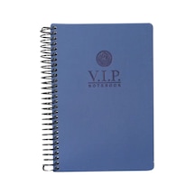 Vip Defter Kareli 17x24 - Lacivert