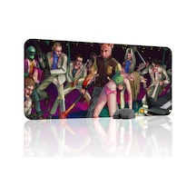 Hotline Miami Kaymaz Dikişli Kauçuk Oyuncu Mousepad V5 - 90x40 Xxl Gaming Mouse Pad Fare Altlığı