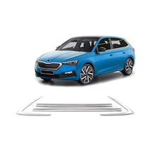 Nova Krom Skoda Scala Krom Cam Çıtası 6 Prç 2019 Üzeri