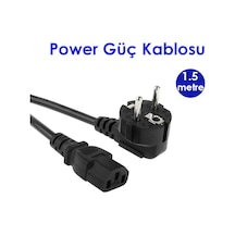 1.5 Metre Power Kablo Bilgisayar Notebook Güç Kablosu