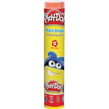 Play-Doh Kuru Boya Tüp 12 Renk