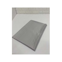Çizgili Tek Masa Örtüsü Colber 160x220cm Gri Diğer