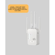 Flzdgnkr 6 Yüksek Hızlı Parazit Önleyici Wifi Repeater Router