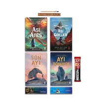 Genç Timaş Asi Ateş - Asi Gökler - Son Ayı - Ayı Dönüyor Set 4 Kitap