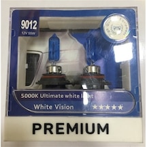 Premıum 12V Hır2 Ampul 55W Dıamond Vısıon 5000K 2 Ad 9012 N11.3082