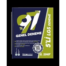 8. Sınıf LGS Genel 5'li Deneme -  Pruva Akademi