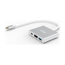 Inca Itpc-04tx 0.15metre Type-c - Hdmı Görüntü Adaptörü Gümüş 100w-155359