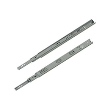 En 35 Mm Teleskopik Bilyalı Çekmece Rayı - 40 Cm 5 Takım Metalik