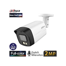 Dahua Hac-hfw1209tlm-ıl-a-0360b-s3 2mp 3,6mm Full Color Sesli Ip67 Metal Hdcvı Bullet Kamera
