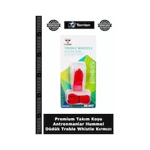 Premium Takım Koşu Antrenmanlar Hummel Düdük Treble Whistle Kırmızı